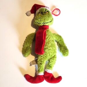 *4 for $30* The Grinch Plush Bag Clip - Purse Pal Pet